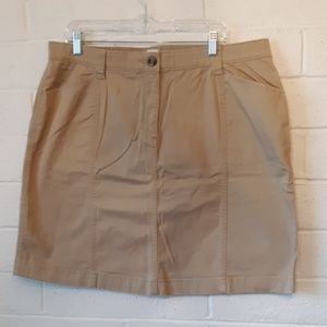 L.L. Bean Classic Fit Skirt